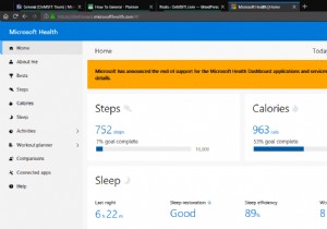วิธีการส่งออกข้อมูลจาก Microsoft Health ตอนนี้กำลังจะปิดแล้ว
