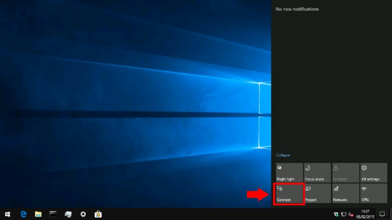 วิธีเชื่อมต่อกับจอแสดงผลแบบไร้สายใน Windows 10