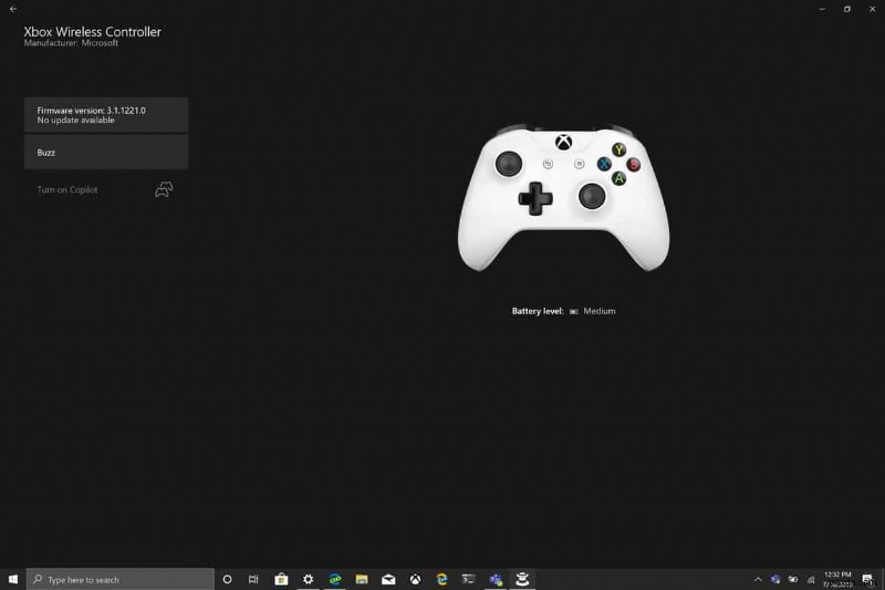 วิธีตรวจสอบระดับแบตเตอรี่ของคอนโทรลเลอร์ Xbox One บน Windows 10