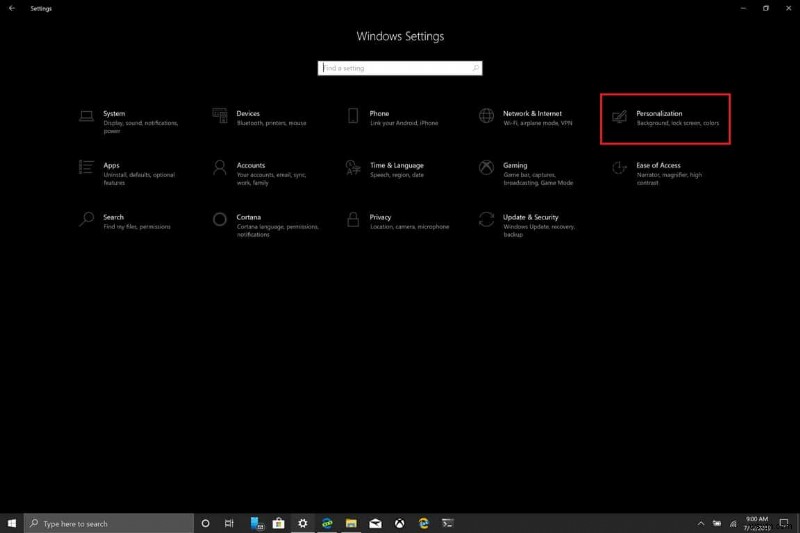 วิธีการเปิดและปิดไอคอนระบบใน Windows 10