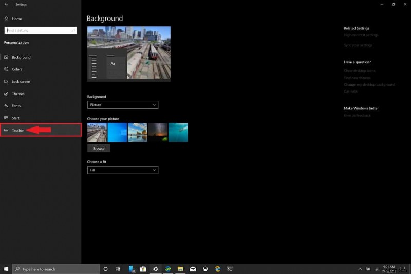 วิธีการเปิดและปิดไอคอนระบบใน Windows 10