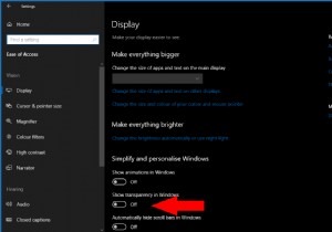 วิธีปิดการใช้งานเอฟเฟกต์ Fluent Design ใน Windows 10