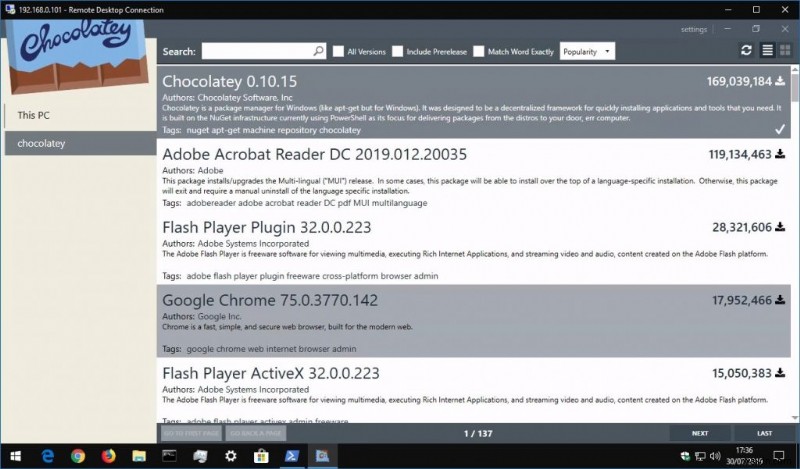วิธีการติดตั้งและใช้งาน Chocolatey ตัวจัดการแพ็คเกจที่อร่อยสำหรับ Windows 10