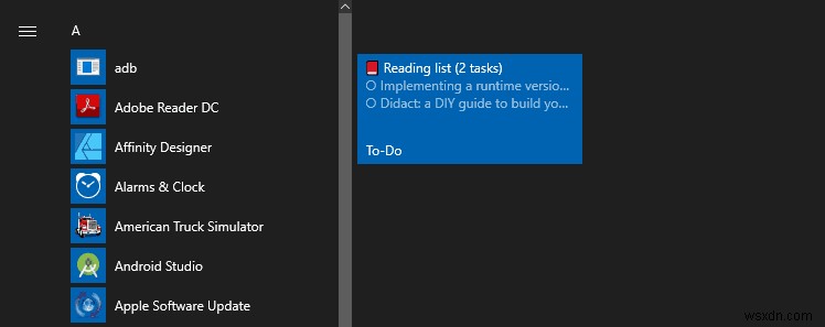 วิธีการดูรายการสิ่งที่ต้องทำของ Microsoft บนเมนูเริ่มของ Windows 10