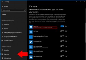 วิธีดูว่าแอปใดใช้เว็บแคมของคุณใน Windows 10