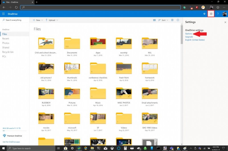 วิธีใช้ OneDrive Personal Vault