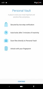วิธีใช้ OneDrive Personal Vault