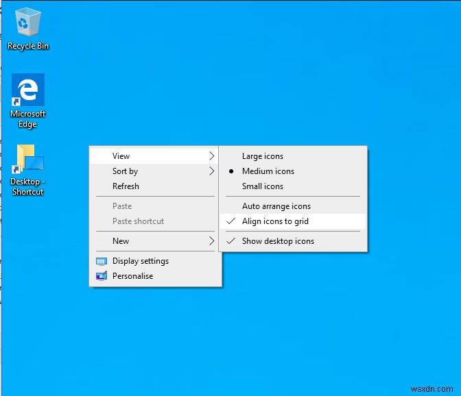 วิธีใช้ทางลัดบนเดสก์ท็อปใน Windows 10