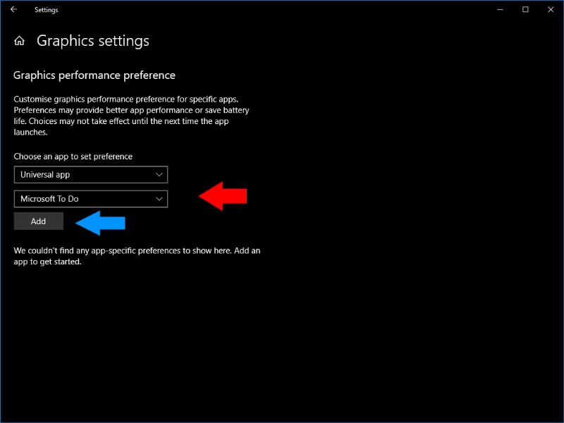 วิธีตั้งค่าประสิทธิภาพกราฟิกสำหรับแต่ละแอปใน Windows 10