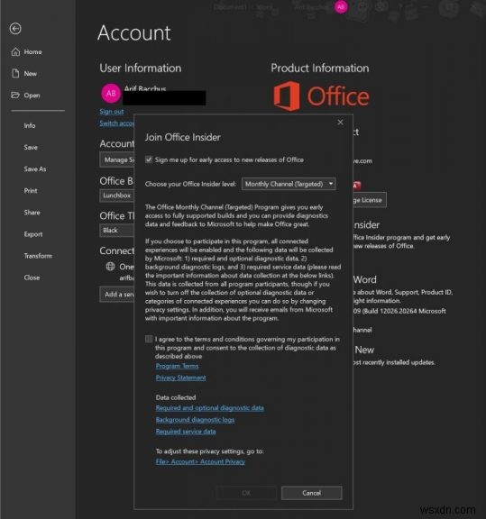 ต้องการเข้าถึงคุณลักษณะใหม่ใน Office 365 ก่อนใคร วิธีลงทะเบียนเพื่อเป็น Office Insider