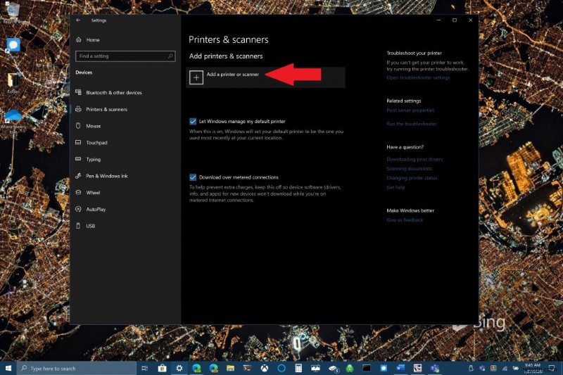 วิธีการติดตั้งเครื่องพิมพ์ใน Windows 10