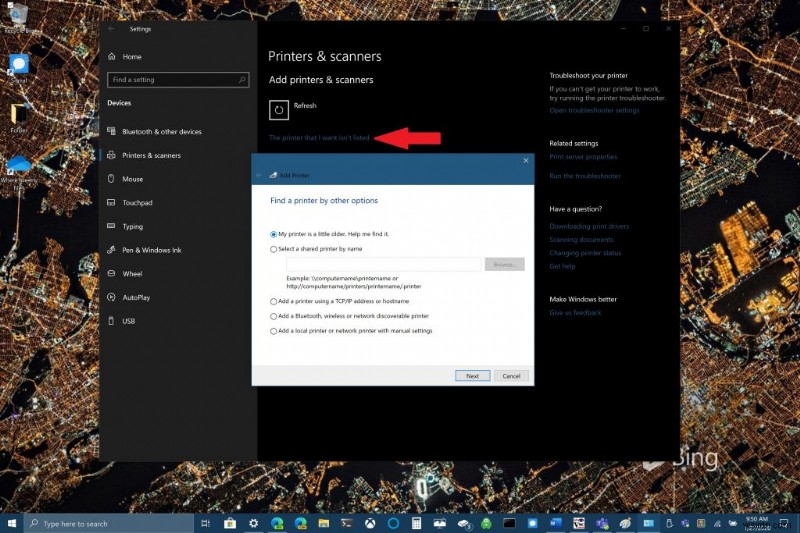 วิธีการติดตั้งเครื่องพิมพ์ใน Windows 10