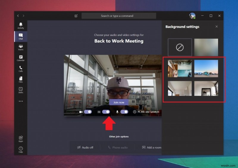 วิธี (สุดท้าย) ตั้งค่าภาพพื้นหลังใน Microsoft Teams