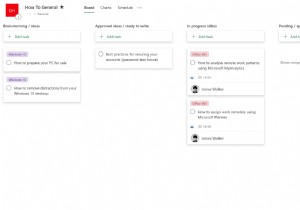 วิธีการมอบหมายงานเมื่อทำงานจากระยะไกลโดยใช้ Microsoft Planner