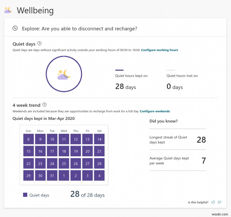 วิธีใช้ MyAnalytics ใน Office 365 เพื่อจัดการเวลาของคุณได้ดียิ่งขึ้นเมื่อทำงานจากระยะไกล