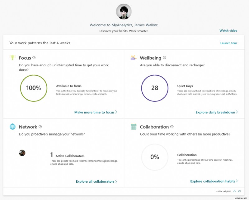 วิธีใช้ MyAnalytics ใน Office 365 เพื่อจัดการเวลาของคุณได้ดียิ่งขึ้นเมื่อทำงานจากระยะไกล