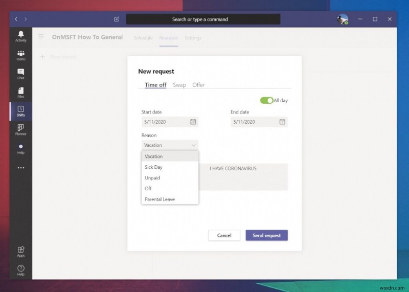 วิธีใช้กะใน Microsoft Teams เพื่อจัดการชั่วโมงทำงาน กำหนดการ และอื่นๆ