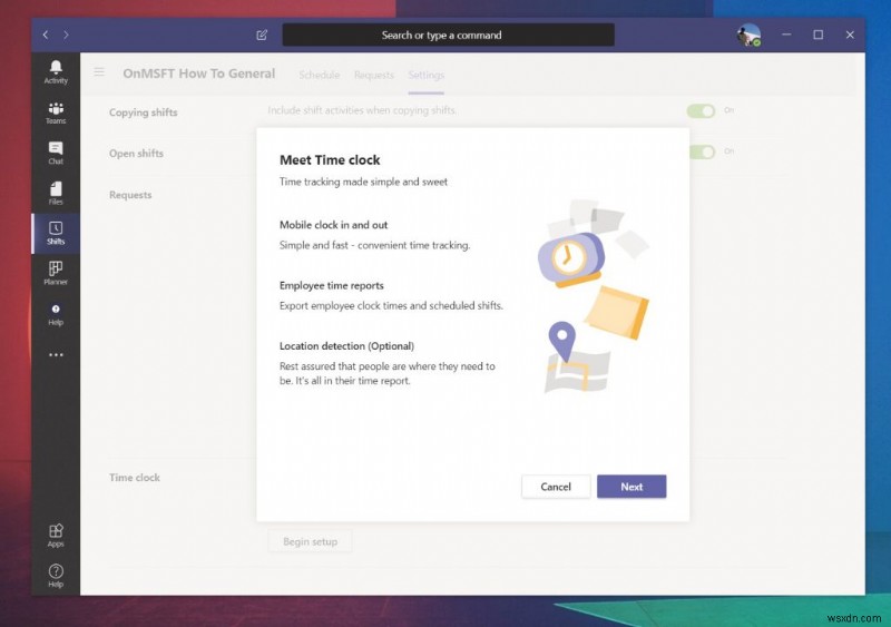 วิธีใช้กะใน Microsoft Teams เพื่อจัดการชั่วโมงทำงาน กำหนดการ และอื่นๆ