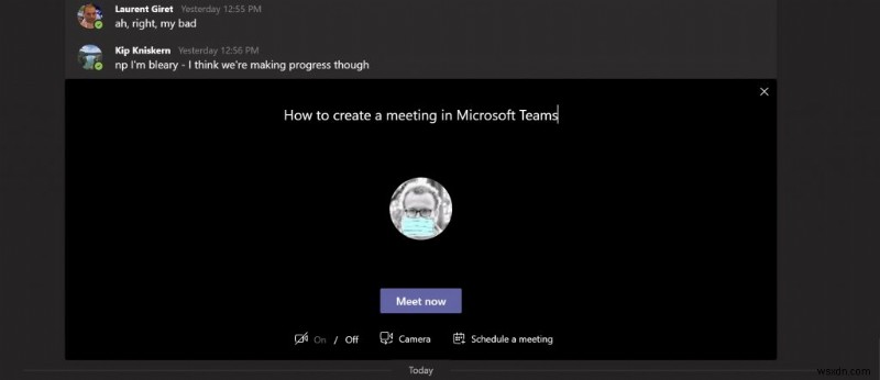 วิธีสร้างการประชุมตามกำหนดการหรือการประชุมแบบทันทีใน Microsoft Teams