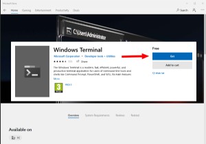 วิธีการติดตั้ง Windows Terminal วันนี้