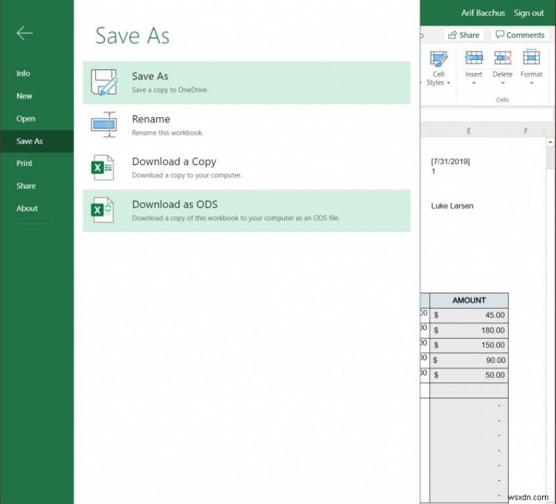 วิธีการเปิดไฟล์ Excel, Word, PowerPoint จาก OneDrive ในแอปเดสก์ท็อป