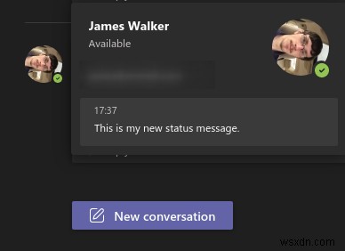 วิธีตั้งค่าข้อความสถานะใน Microsoft Teams