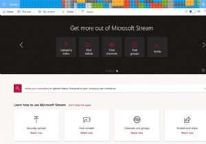 การใช้ประโยชน์จาก Microsoft 365 ให้มากขึ้น:การบันทึกการประชุม Teams ด้วย Microsoft Stream