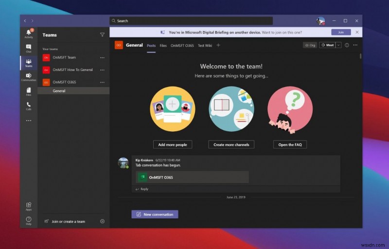 วิธีเข้าร่วมการประชุมผ่านพีซีและมือถือใน Microsoft Teams