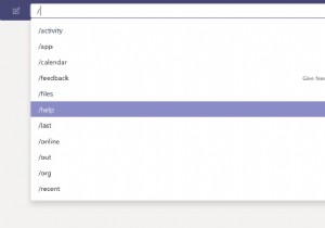 วิธีใช้คำสั่งทับ เช่น /files และใช้ประโยชน์จาก Microsoft Teams ให้มากขึ้น