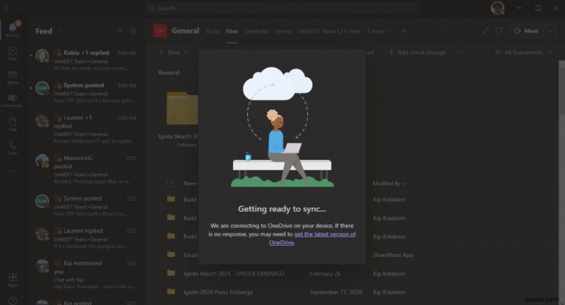 วิธีการซิงค์ไฟล์ใน Microsoft Teams กับอุปกรณ์ของคุณให้ดีที่สุดโดยใช้ OneDrive