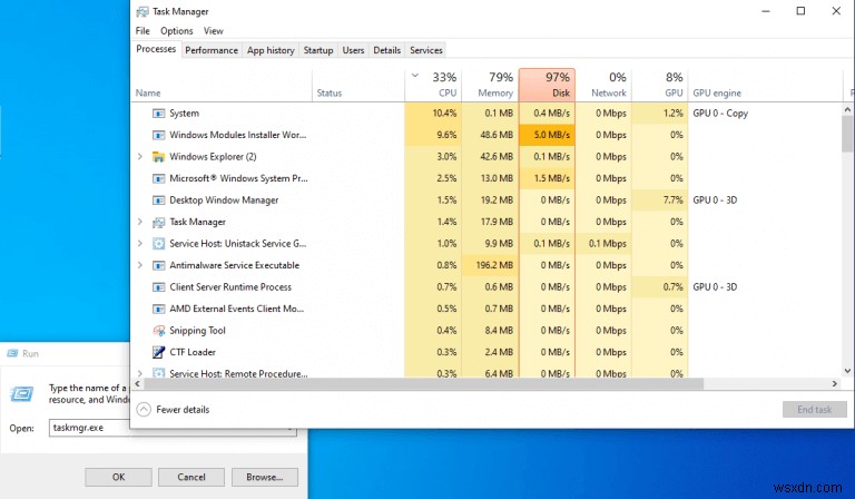 6 วิธีที่มีประสิทธิภาพในการเปิด Task Manager ใน Windows 10 หรือ Windows 11 