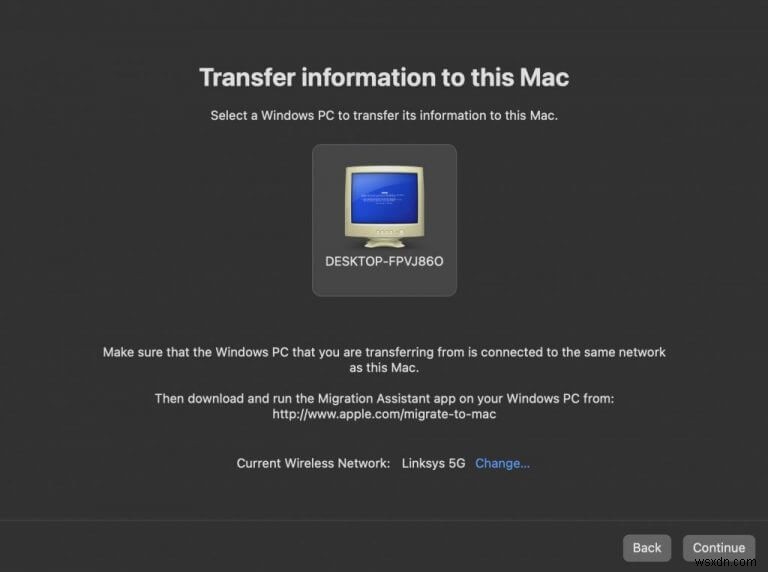 วิธีถ่ายโอนไฟล์ Windows ของคุณไปยัง Mac