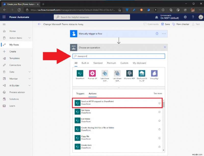 วิธีอัปเดตสถานะ Microsoft Teams โดยใช้ Power Automate