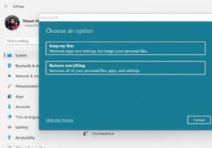 วิธีการรีเซ็ต Windows 11 เป็นค่าเริ่มต้นจากโรงงาน