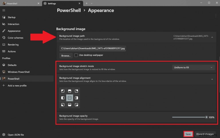 วิธีเปลี่ยนภาพพื้นหลังและไอคอนของ Windows 11 Terminal เพื่อให้พื้นที่ทำงานมีสีสันมากขึ้น