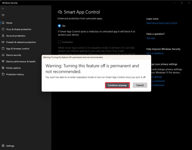 วิธีตั้งค่าและใช้ Smart App Control เพื่อบล็อกแอปที่เป็นอันตรายและไม่น่าเชื่อถือในการอัปเดต Windows 11 2022