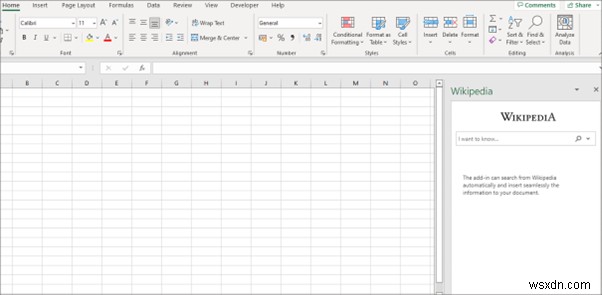 วิธีการติดตั้งโปรแกรมเสริมใน Microsoft Excel