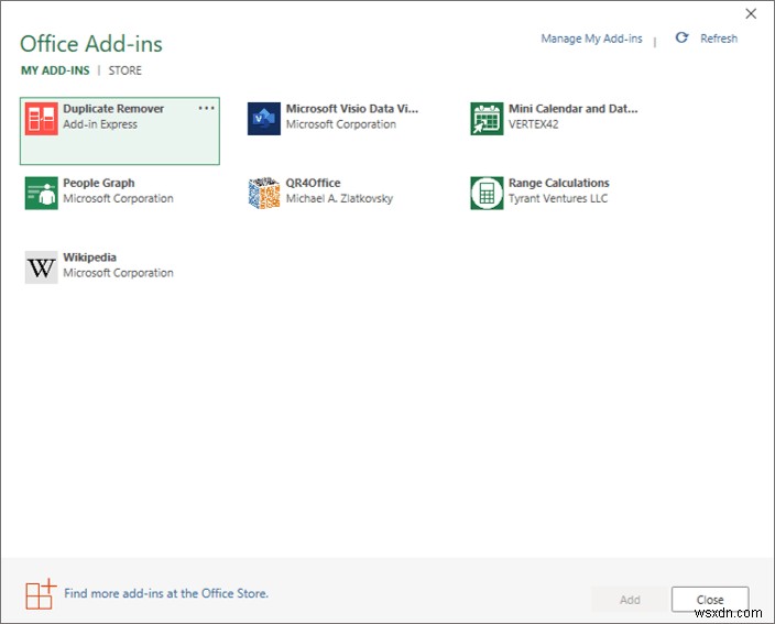 วิธีการติดตั้งโปรแกรมเสริมใน Microsoft Excel