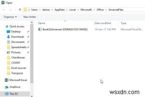 วิธีการกู้คืนไฟล์ Microsoft Excel ที่ไม่ได้บันทึกหรือเขียนทับ