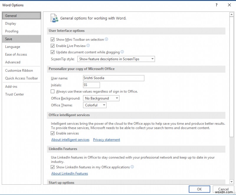 ฝังแบบอักษรในเอกสาร Microsoft Word