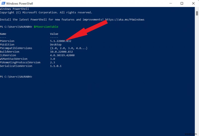 วิธีอัปเดต Powershell บน Windows 11