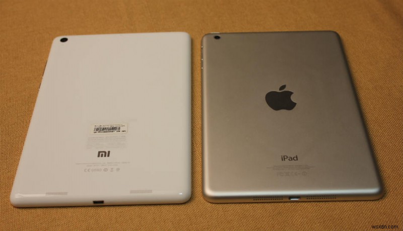 iPad ชนะ Mi Pad