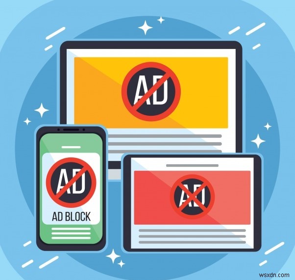 ซอฟต์แวร์ AdBlocker:AdBlock เทียบกับหยุดโฆษณาทั้งหมด