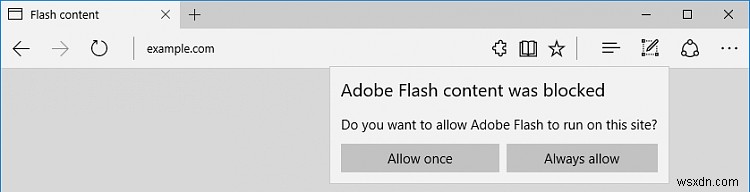 วิธีเลิกบล็อก Adobe Flash Player [Chrome, Edge, Firefox]