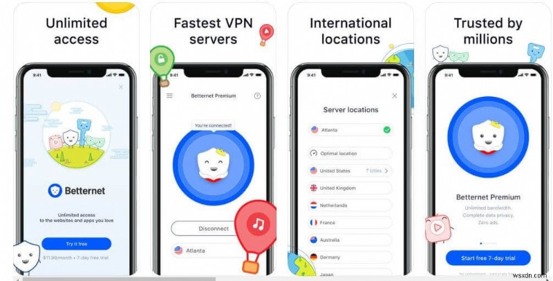 VPN ฟรีที่ดีที่สุดสำหรับ iPad และ iPhone