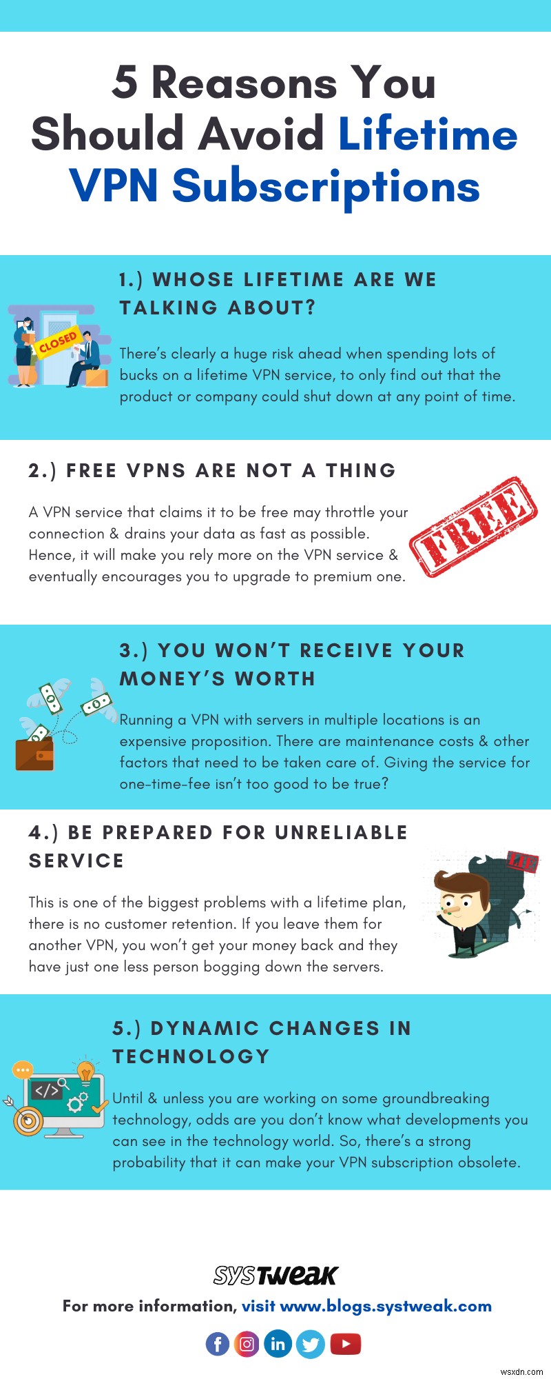 เหตุใดคุณจึงควรหลีกเลี่ยงการรับแผนการสมัครสมาชิก VPN ตลอดชีพ