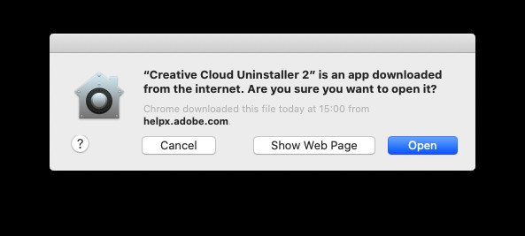 วิธีการลบ Adobe Creative Cloud จาก Mac