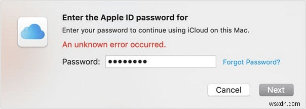 Mac ไม่สามารถเชื่อมต่อกับปัญหา iCloud – 6 วิธีในการแก้ไข