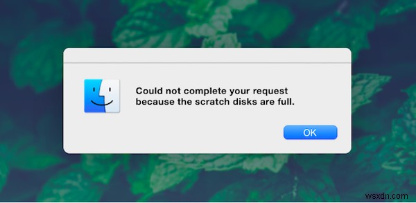 Photoshop แสดง Scratch Disk เต็มใน Mac หรือไม่ นี่คือวิธีแก้ไข