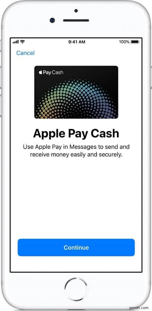 iOS 11.2:วิธีการตั้งค่า Apple Pay Cash